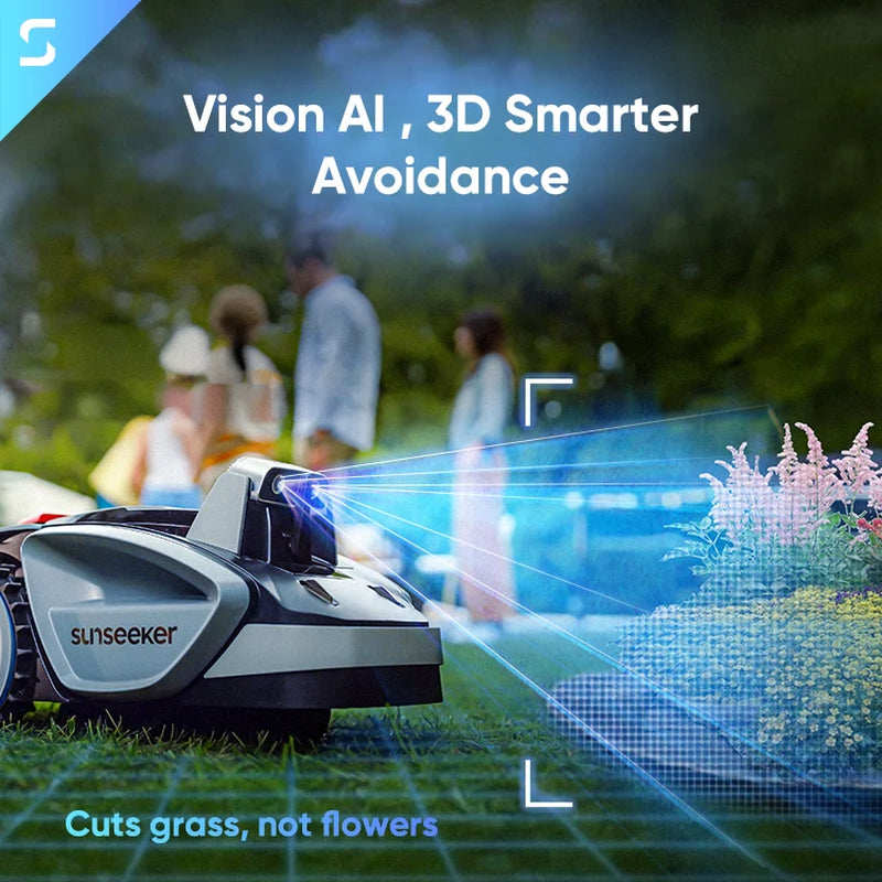 V3 Wireless AI Robot Lawn Mower for Small Yards | 0.15 Acre | Readygo™