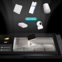 10Inch Control Panel Smart Home Products Devices Smart Home Zigbee Gateway Wall Switch 2 Gang Relay Switch