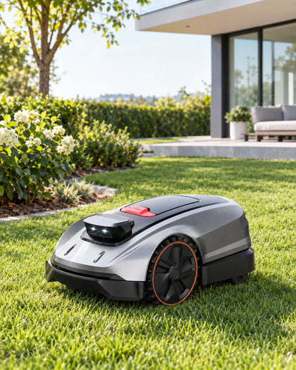 Products from the Robot Lawn Mowers collection in use