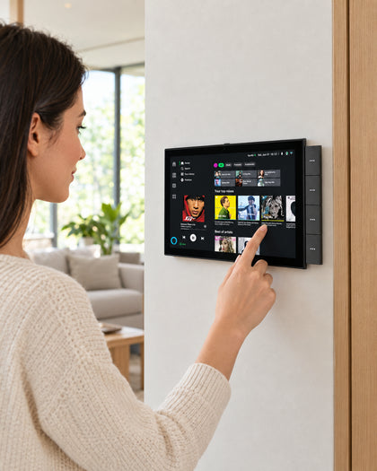 Products from the Smart Home Systems collection in use